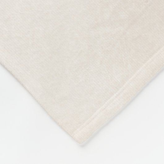 Personalisiertes Monogramm Fleece Blanket, Initial (Ecke)