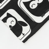 Personalisiertes Monogramm Fleecedecke (Ecke)