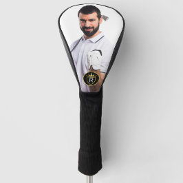 Personalisiertes Monogramm-Foto Golf Headcover