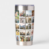 Personalisiertes Monogramm für die Fotolollage Thermobecher (Rückseite)