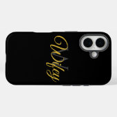 Personalisiertes Monogramm für Ehefrauen Case-Mate iPhone Hülle (Rückseite (Horizontal))
