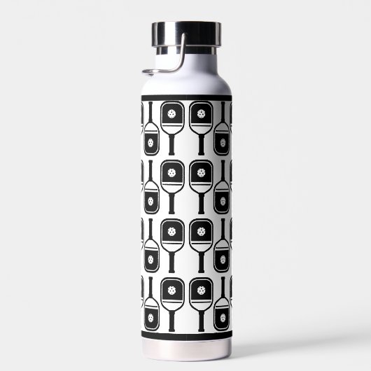 Personalisiertes Monogramm für Pickleball-Paddle-B Trinkflasche (Rechts)