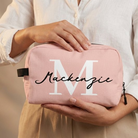 Personalisiertes Monogramm-Geschenk für Brautjungf Waschbeutel