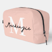 Personalisiertes Monogramm-Geschenk für Brautjungf Waschbeutel (Rechte Ecke)