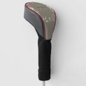 Personalisiertes Monogramm Golf Headcover (angewinkelt)