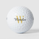 Personalisiertes Monogramm Golfball (Vorderseite)