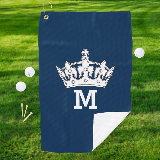 Personalisiertes Monogramm Golfhandtuch