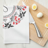 Personalisiertes Monogramm Handtuch (Viertel Falte)