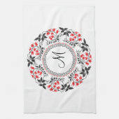 Personalisiertes Monogramm Handtuch (Vertikal)