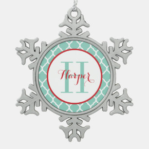 Personalisiertes Monogramm Keepake Ornament
