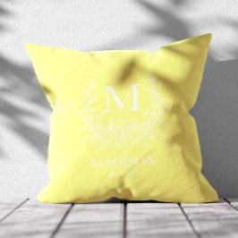 Personalisiertes Monogramm Kissen