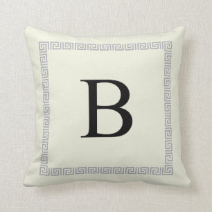 Personalisiertes Monogramm-Kissen Anfangsb Kissen