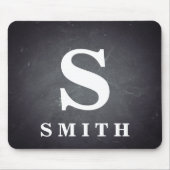 Personalisiertes Monogramm Mousepad (Vorne)