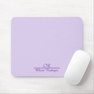 Personalisiertes Monogramm Mousepad-Custom-Initial Mousepad