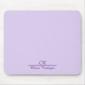 Personalisiertes Monogramm Mousepad-Custom-Initial Mousepad (Vorne)