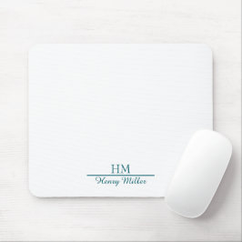 Personalisiertes Monogramm Mousepad-Custom-Initial Mousepad