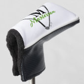 Personalisiertes Monogramm/Name Einzigartiger Golf Headcover (3/4 Vorderseite)