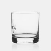PERSONALISIERTES MONOGRAMM NAME INITIAL CUSTOM WHISKYGLAS (Links)