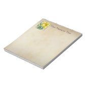 Personalisiertes Monogramm Notizblock (Rotiert)