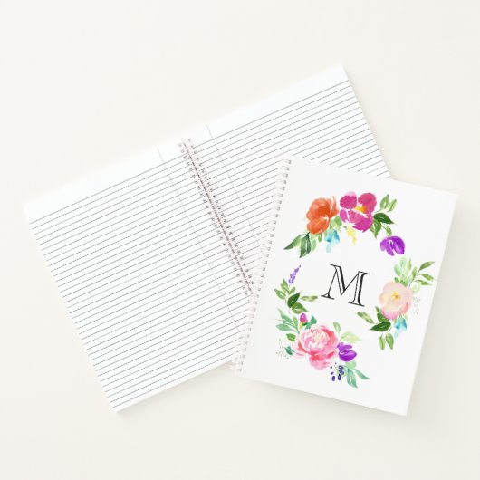 Personalisiertes Monogramm Notizblock (Innenseite)