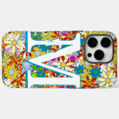 Personalisiertes Monogramm oder Blumenmuster Case-Mate iPhone Hülle (Rückseite (Horizontal))