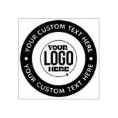 Personalisiertes Monogramm oder Text Ihres benutze Gummistempel (Prägung)