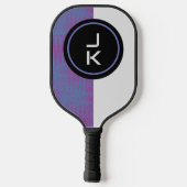 Personalisiertes Monogramm-Pickleball-Paddel Pickleball Schläger (Rückseite)