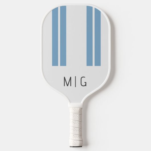 Personalisiertes Monogramm-Pickleball-Schläger-Set Pickleball Schläger (Vorderseite)