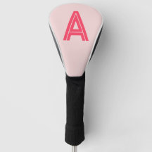Personalisiertes Monogramm Rosa Rot