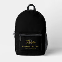 Personalisiertes Monogramm-Rucksack mit Name und T