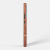 Personalisiertes Monogramm rustikales Kupfer Samsung Galaxy Hülle (Rechte Seite)