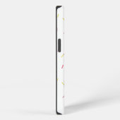 Personalisiertes Monogramm Silver Initial iPhone Hülle (Rechte Seite)