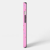 Personalisiertes Monogramm Silver Initial K Ihr Na iPhone Hülle (Linke Seite)