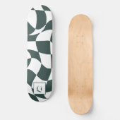 Personalisiertes Monogramm-Skateboard-Deck Skateboard (Vorderseite)