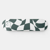 Personalisiertes Monogramm-Skateboard-Deck Skateboard (Horizontal)