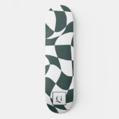 Personalisiertes Monogramm-Skateboard-Deck Skateboard (Vorderseite)