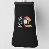 Personalisiertes Monogramm Stilfz und Ball Golf Headcover (Rotieren 90)