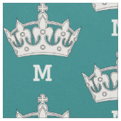 Personalisiertes Monogramm Stoff (Nahaufnahme)
