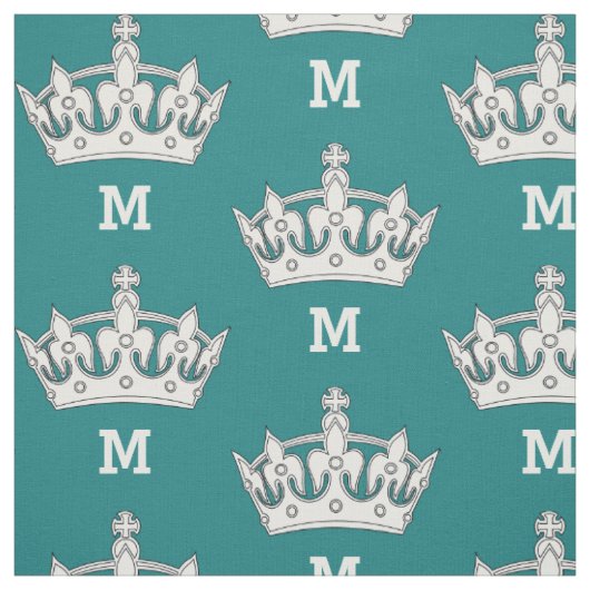 Personalisiertes Monogramm Stoff (Muster)