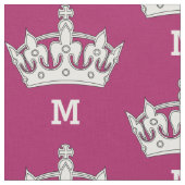 Personalisiertes Monogramm Stoff (Nahaufnahme)