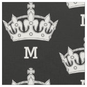 Personalisiertes Monogramm Stoff (Nahaufnahme)