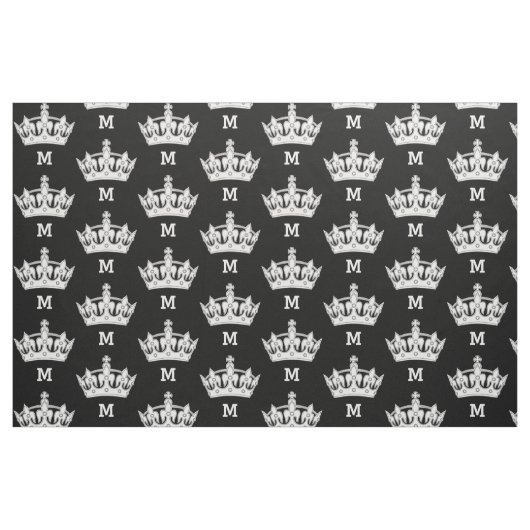 Personalisiertes Monogramm Stoff (Fat Quarter (45,7 x 55,9 cm))