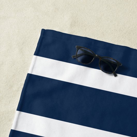 Personalisiertes Monogramm Strandtuch (Beispiel)