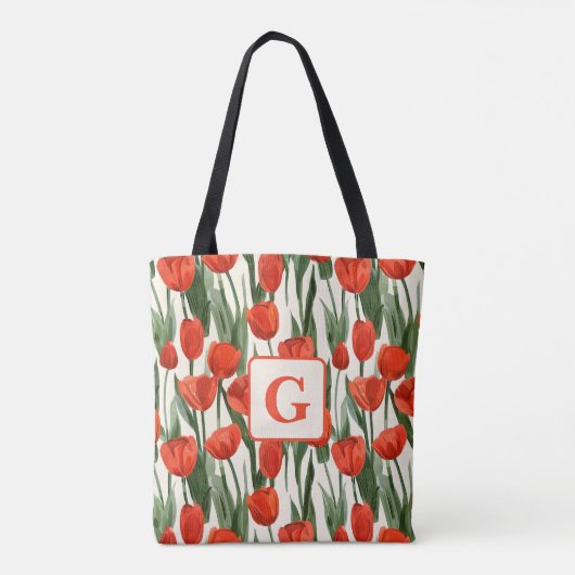 Personalisiertes Monogramm Tasche (Rückseite)