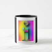 PERSONALISIERTES MONOGRAMM TASSE (Zentrum)