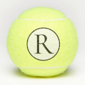 Personalisiertes Monogramm Tennisbälle (Vorderseite)