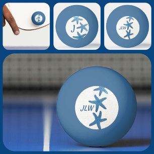 Personalisiertes Monogramm Tischtennisball