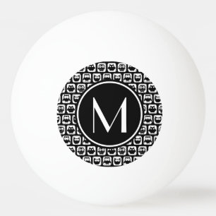 Personalisiertes Monogramm Tischtennisball