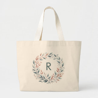 Personalisiertes Monogramm-Totbeutel Jumbo Stoffbeutel