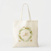 Personalisiertes Monogramm Tragetasche (Vorne)